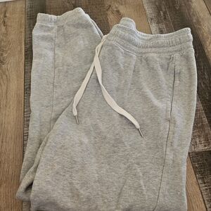 Aerie Light Gray Knit Pants